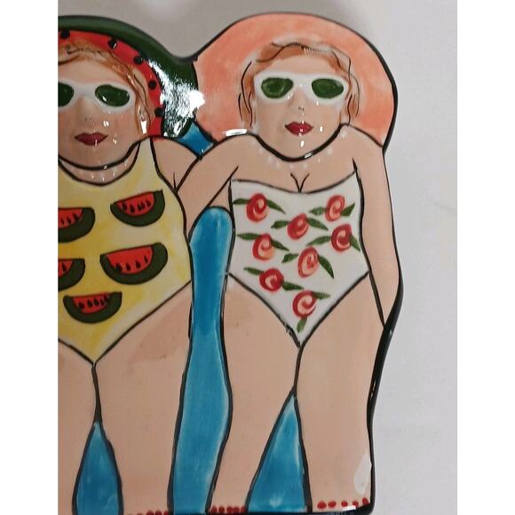 2003 “BEST FRIENDS” FUNSEEKER Janis Joplin No. 6445 Platter Westland Gift - Picture 4 of 10